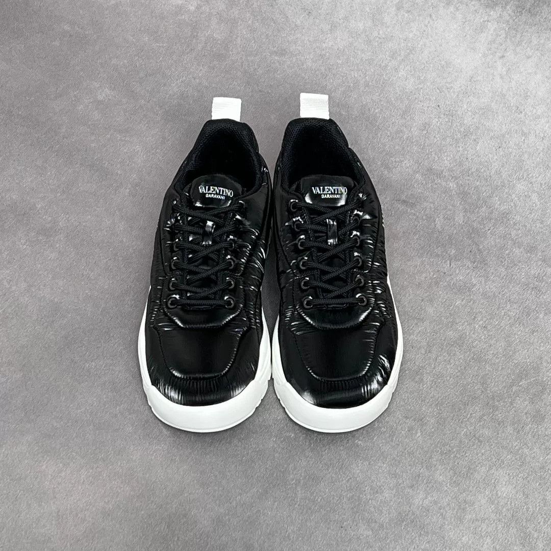 Valentino Valentino Casual Black Lowtop Sneakers 10 Men Size US 10 / EU 43 - 7 Thumbnail