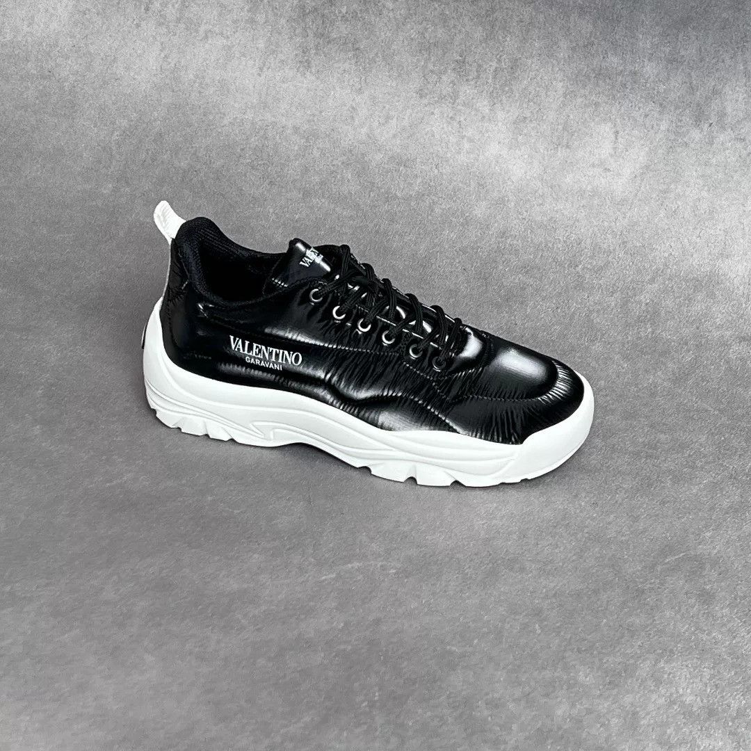 Valentino Valentino Casual Black Lowtop Sneakers 10 Men Size US 10 / EU 43 - 4 Thumbnail
