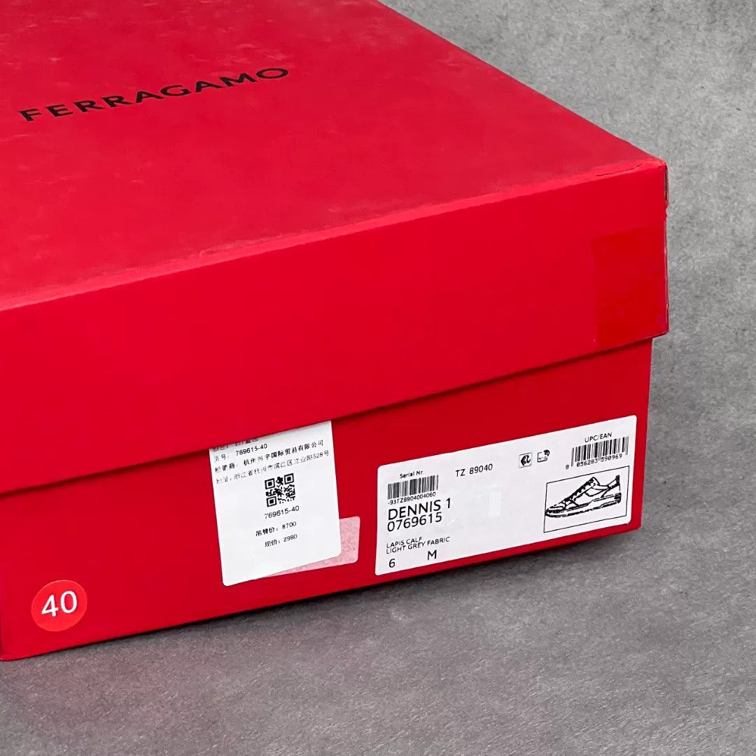 Salvatore Ferragamo Salvatore Ferragamo Leather Multi Lowtop Sneakers 6 Men Size US 6 / EU 39 - 9 Thumbnail