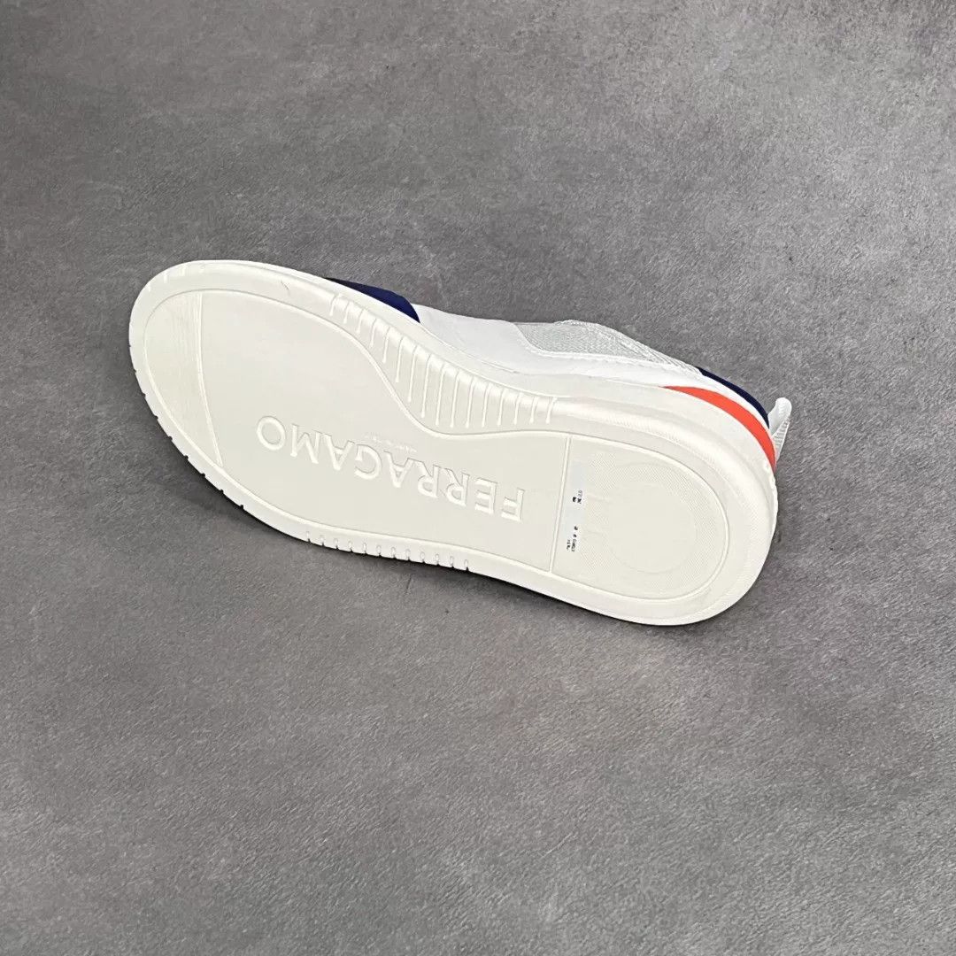 Salvatore Ferragamo Salvatore Ferragamo Leather Multi Lowtop Sneakers 6 Men Size US 6 / EU 39 - 6 Thumbnail