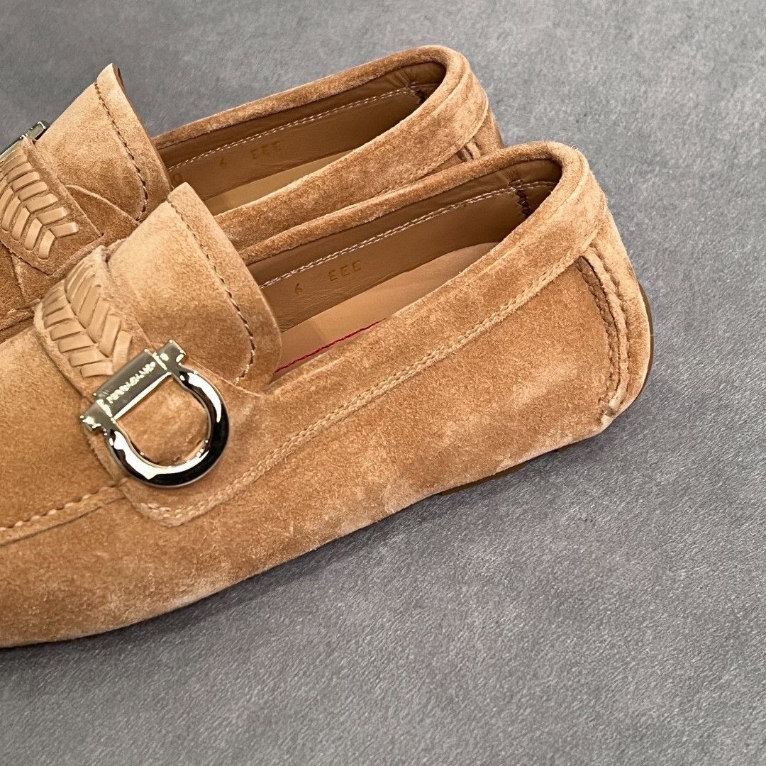 Salvatore Ferragamo Salvatore Ferragamo Leather Brown Lowtop Sneakers 6 Men Size US 6 / EU 39 - 2 Thumbnail