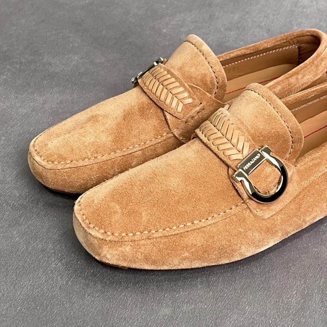 Salvatore Ferragamo Salvatore Ferragamo Leather Brown Lowtop Sneakers 6 Men Size US 6 / EU 39 - 3 Thumbnail