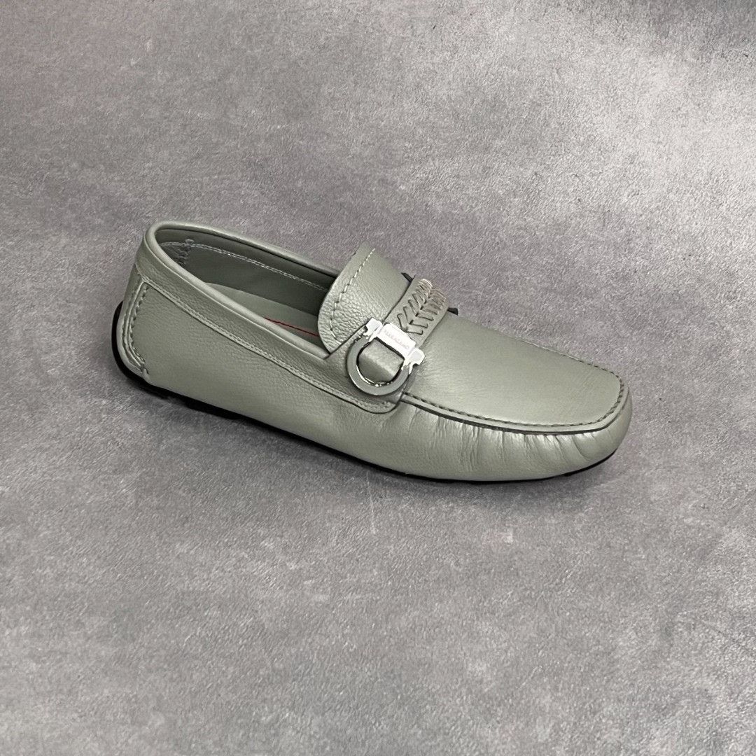 Salvatore Ferragamo Salvatore Ferragamo Leather Green Lowtop Sneakers 7 Men Size US 7 / EU 40 - 4 Thumbnail