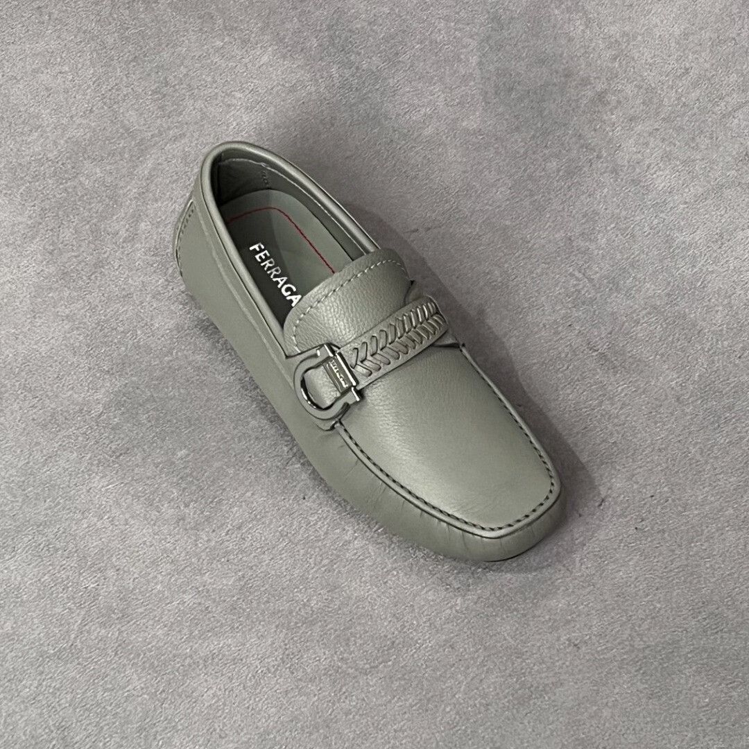Salvatore Ferragamo Salvatore Ferragamo Leather Green Lowtop Sneakers 7 Men Size US 7 / EU 40 - 5 Thumbnail