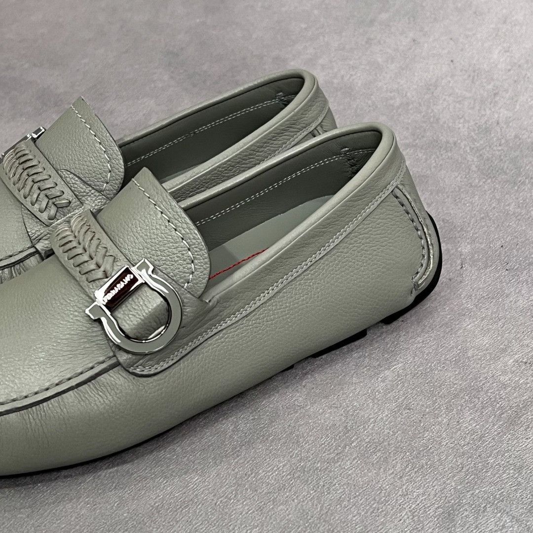 Salvatore Ferragamo Salvatore Ferragamo Leather Green Lowtop Sneakers 7 Men Size US 7 / EU 40 - 2 Thumbnail