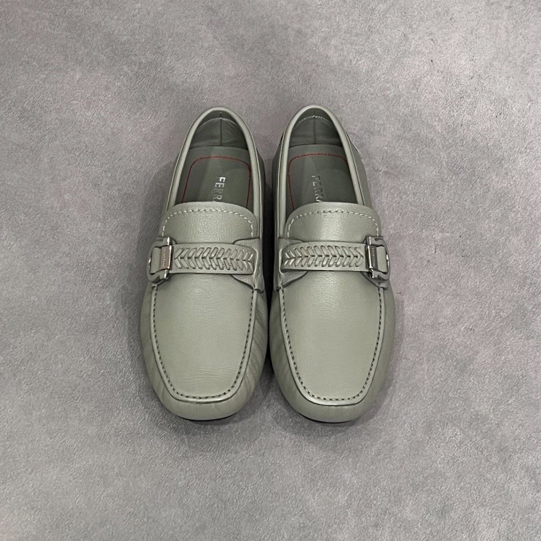 Salvatore Ferragamo Salvatore Ferragamo Leather Green Lowtop Sneakers 7 Men Size US 7 / EU 40 - 7 Thumbnail