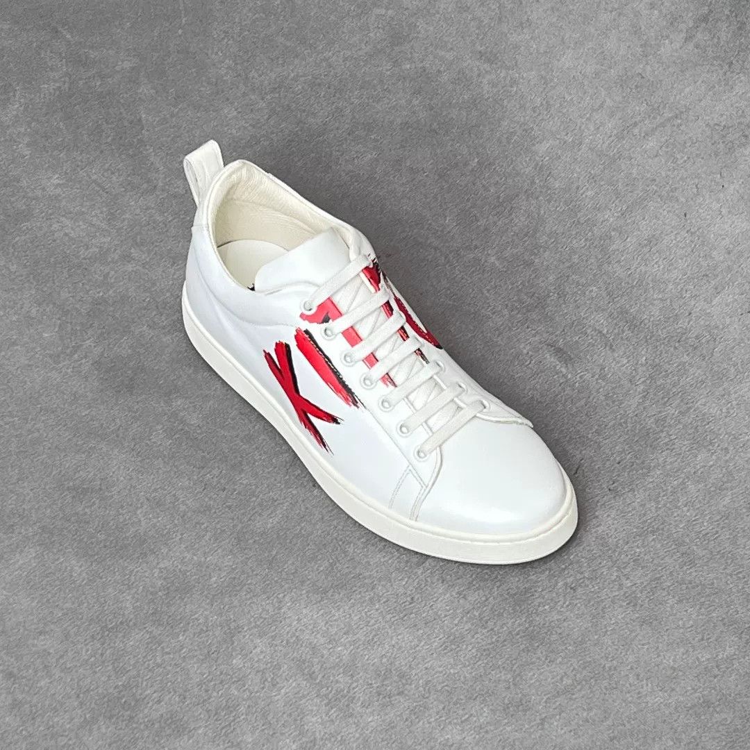Kiton Kiton Casual Printed Lowtop Sneakers 9.5 Men Size US 9.5 / EU 42-43 - 4 Thumbnail