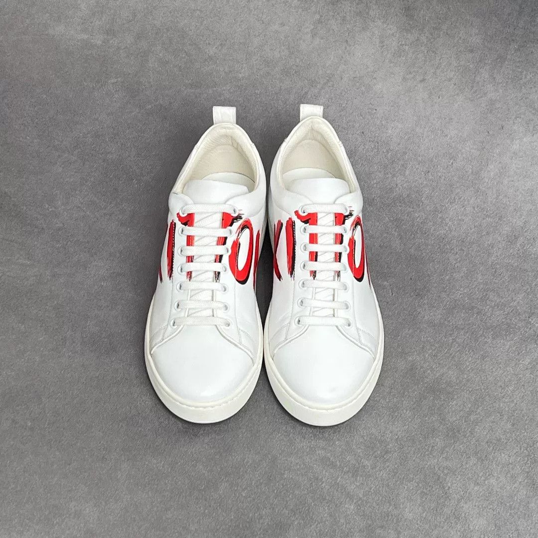 Kiton Kiton Casual Printed Lowtop Sneakers 9.5 Men Size US 9.5 / EU 42-43 - 6 Thumbnail
