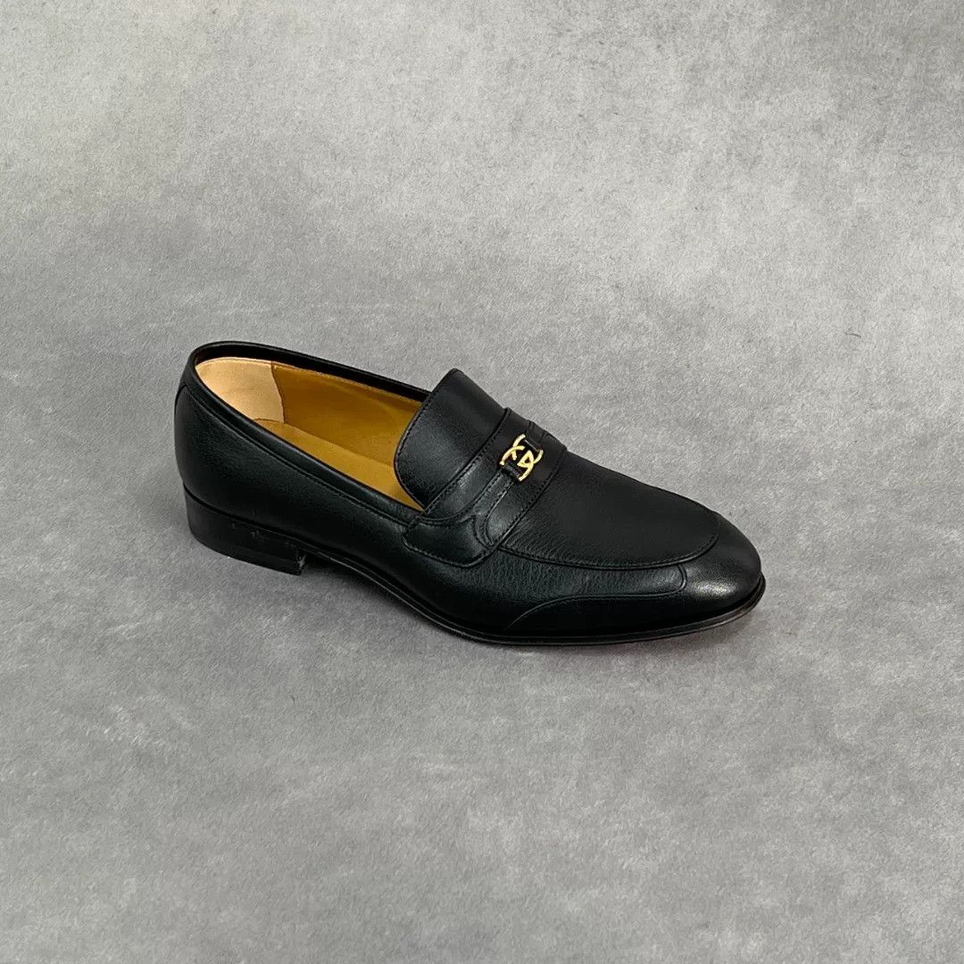 Gucci Gucci Leather Black Lowtop Sneakers 9 Men Size US 9 / EU 42 - 4 Thumbnail
