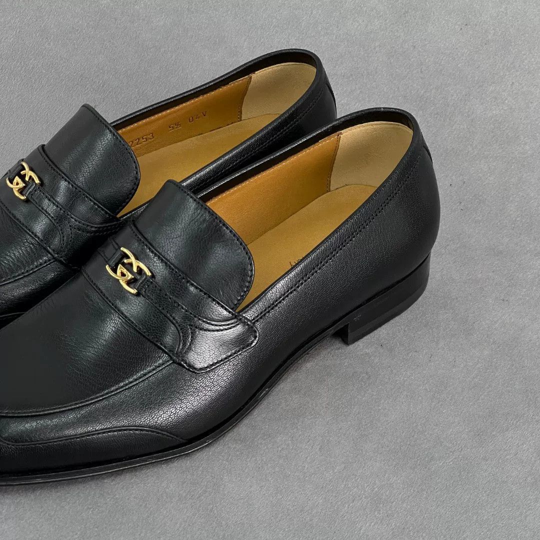 Gucci Gucci Leather Black Lowtop Sneakers 9 Men Size US 9 / EU 42 - 2 Thumbnail
