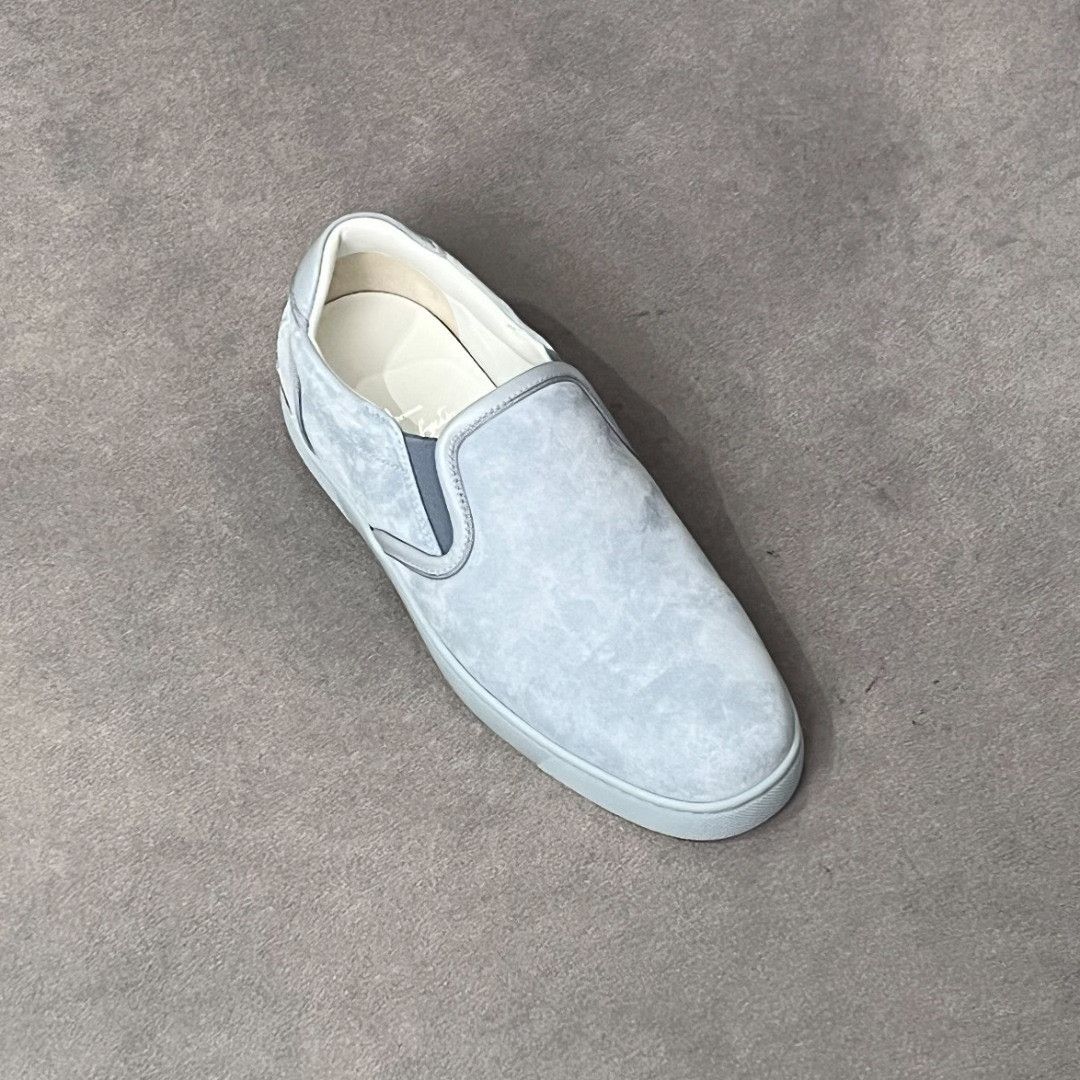 Christian Louboutin Christian Louboutin Leather Blue Lowtop Sneakers 6 Men Size US 6 / EU 39 - 5 Thumbnail