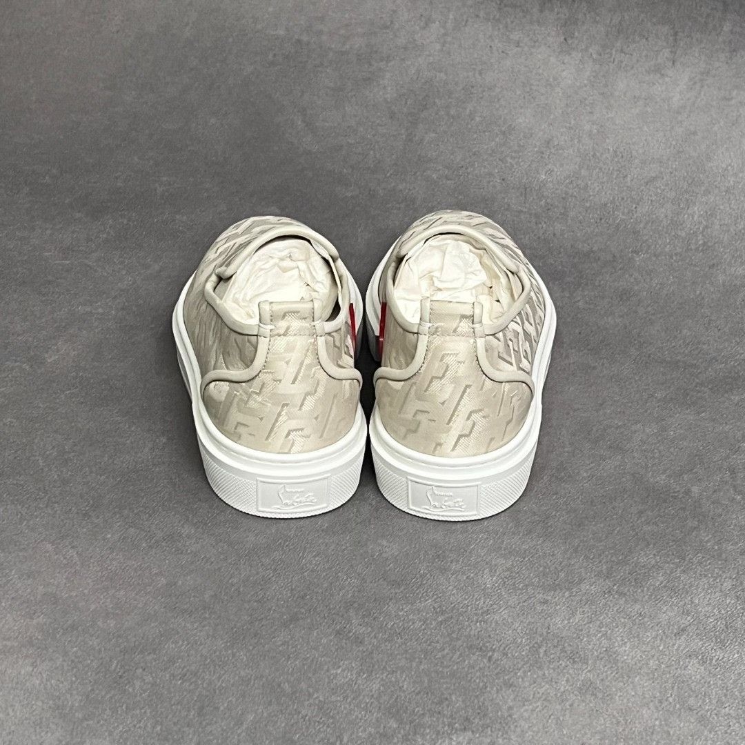 Christian Louboutin Christian Louboutin Leather White Lowtop Sneakers 6 Men Size US 6 / EU 39 - 8 Thumbnail