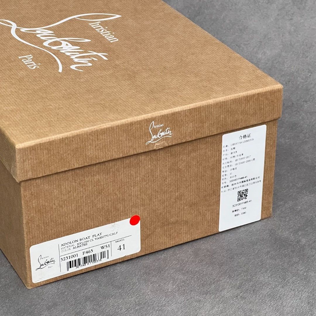 Christian Louboutin Christian Louboutin Leather White Lowtop Sneakers 6 Men Size US 6 / EU 39 - 9 Thumbnail