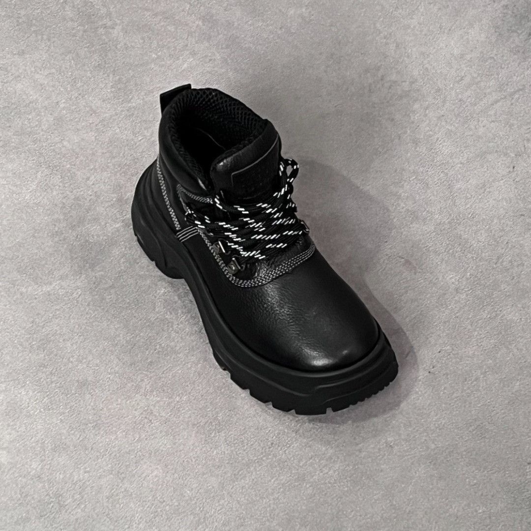 Maison Margiela Maison Margiela Leather Black Boots us_5 Women Size US 5 / IT 35 - 5 Thumbnail