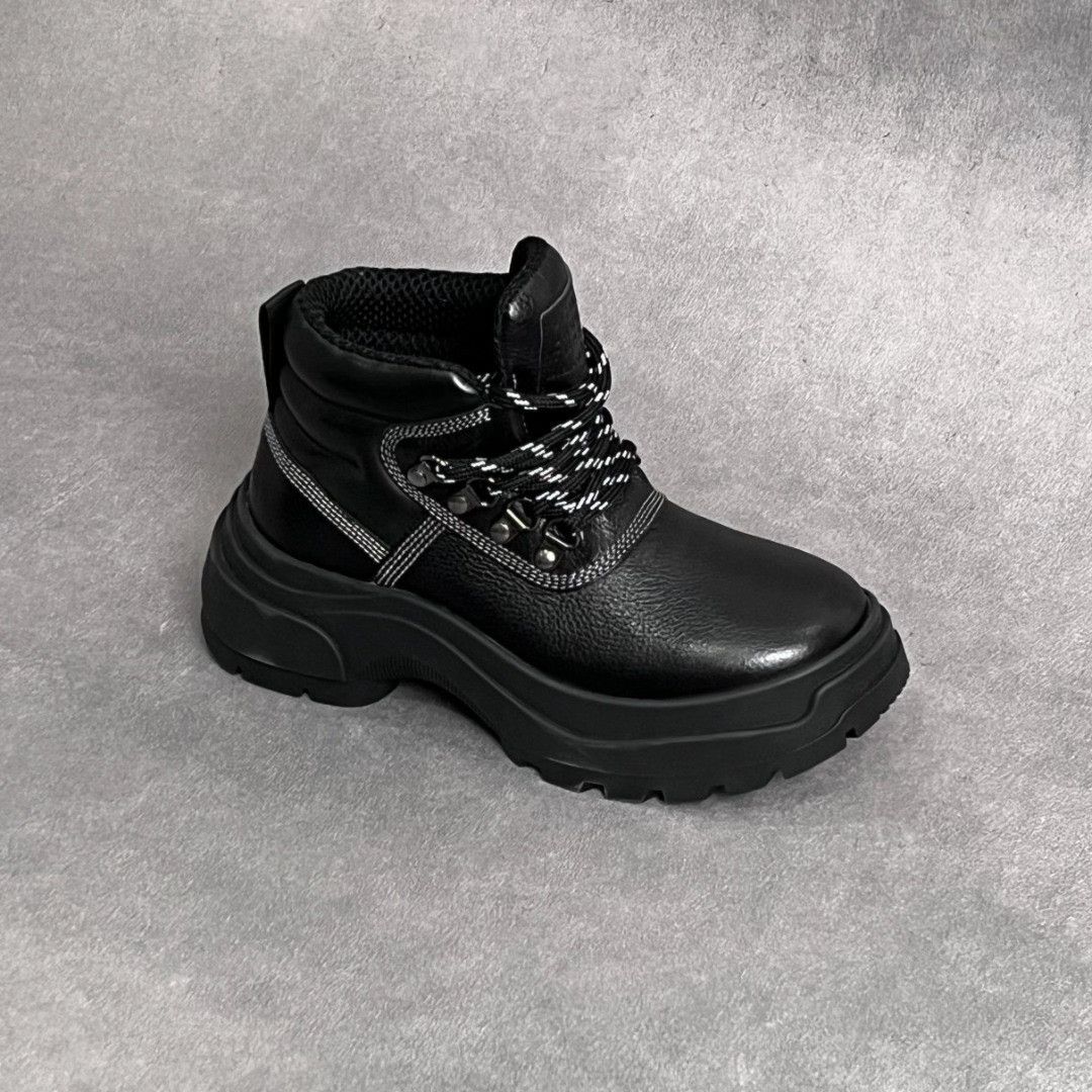 Maison Margiela Maison Margiela Leather Black Boots us_5 Women Size US 5 / IT 35 - 4 Thumbnail