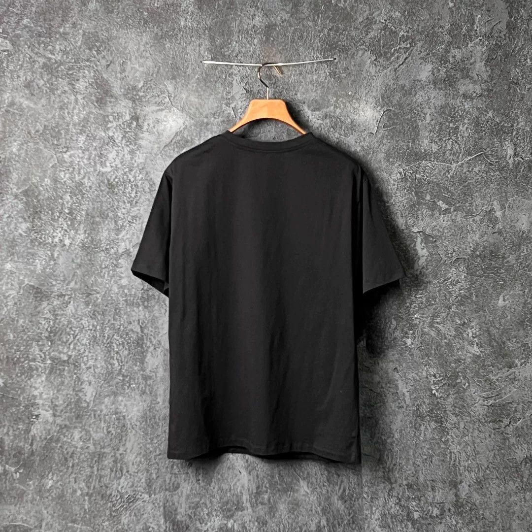 Balmain Balmain Cotton Printed T-Shirt m Men Size US M / EU 48-50 / 2 - 2 Thumbnail