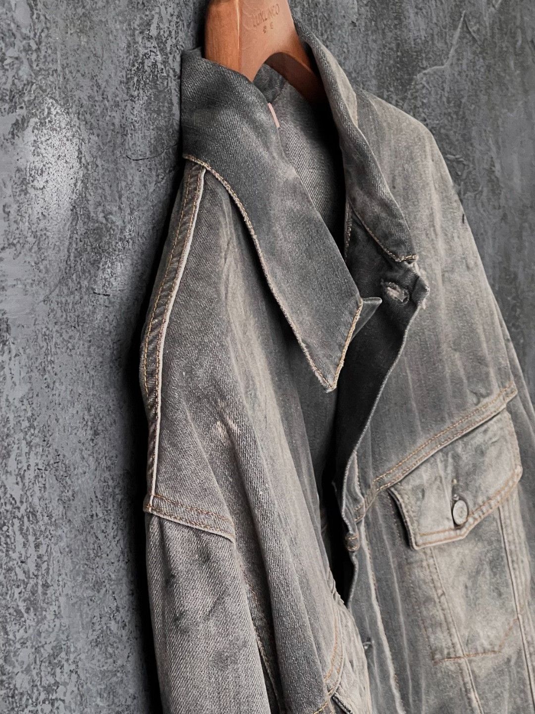 Acne Studios Acne Studios Denim Cotton Gray Light Jacket s Men Size US S / EU 44-46 / 1 - 5 Thumbnail
