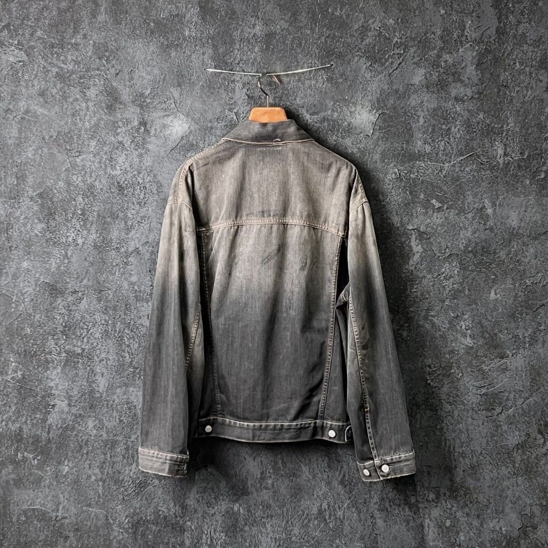 Acne Studios Acne Studios Denim Cotton Gray Light Jacket s Men Size US S / EU 44-46 / 1 - 2 Thumbnail