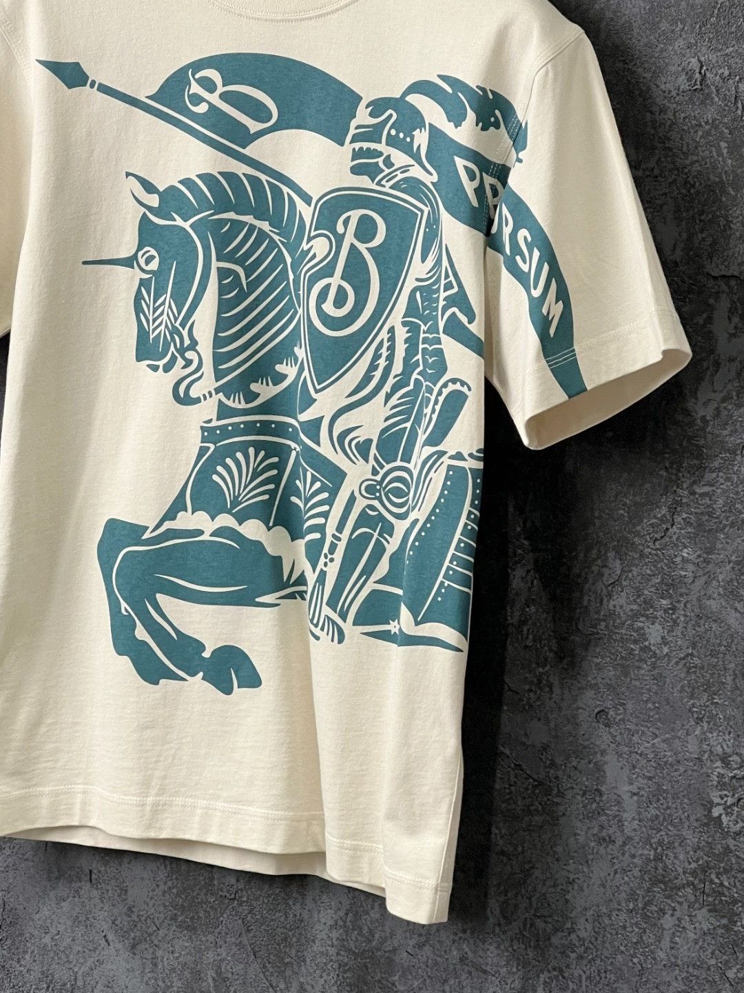 Burberry Burberry Cotton Printed White T-Shirt xs Men Size US XS / EU 42 / 0 - 6 Thumbnail