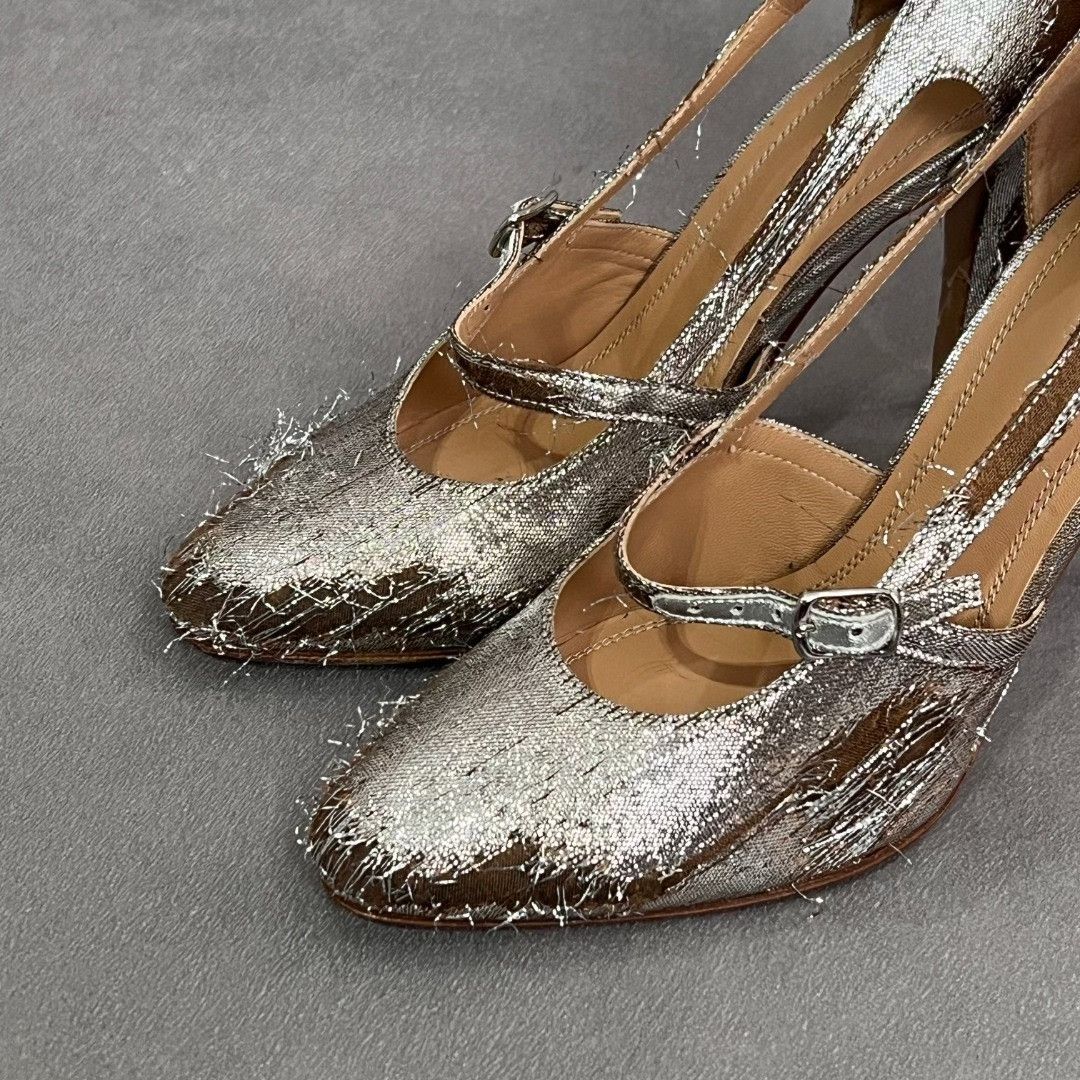 Maison Margiela Maison Margiela Distressed Hitop Sneakers us_8 Women Size US 8 / IT 38 - 3 Thumbnail