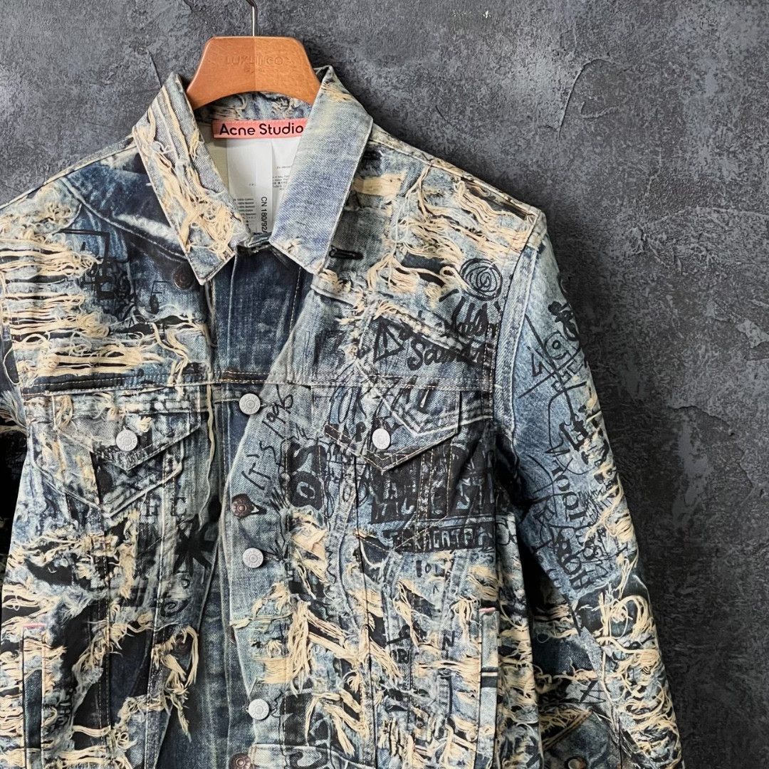Acne Studios Acne Studios Denim Cotton Light Jacket s Men Size US S / EU 44-46 / 1 - 3 Thumbnail