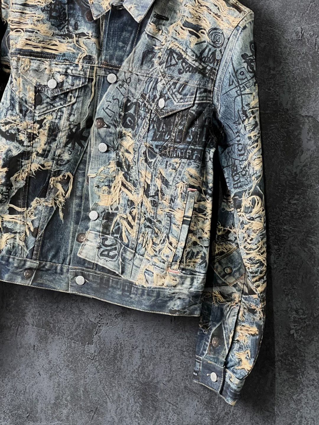 Acne Studios Acne Studios Denim Cotton Light Jacket s Men Size US S / EU 44-46 / 1 - 6 Thumbnail