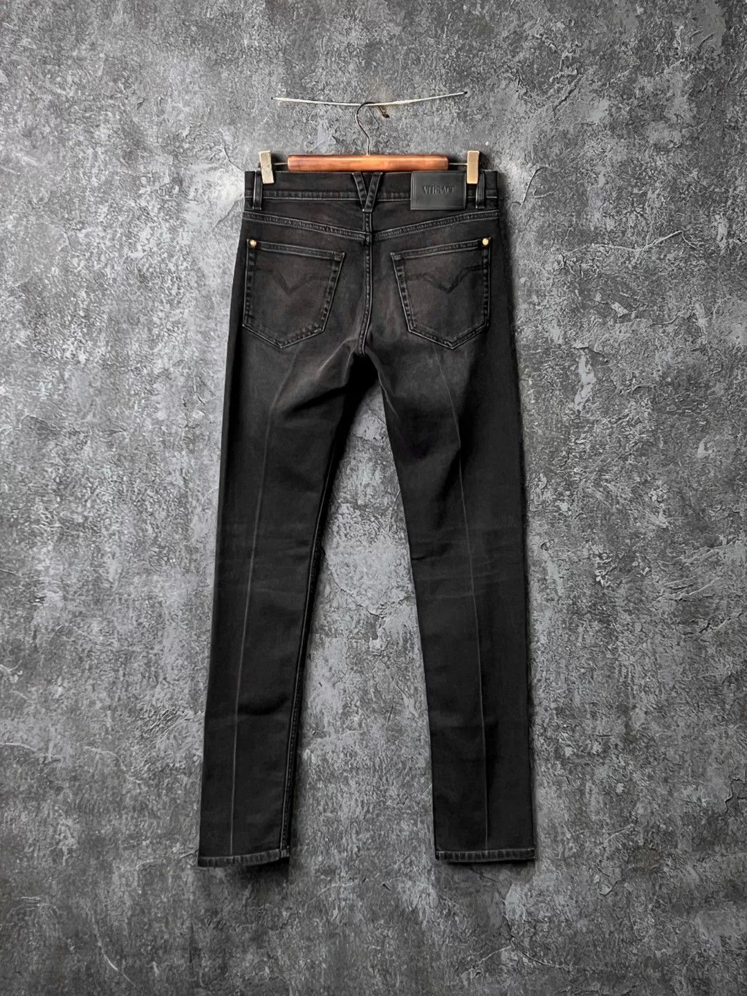 Versace Versace Denim Cotton Black Denim Jeans 32 Men Size US 32 / EU 48 - 2 Thumbnail