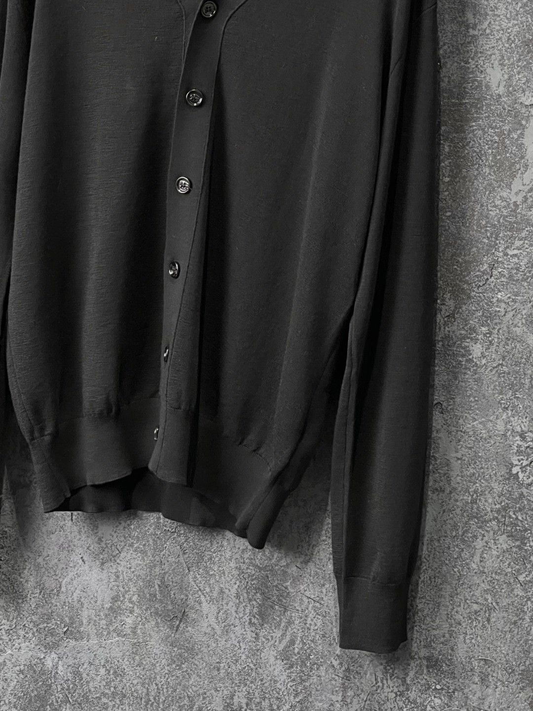 Burberry Burberry Knit Wool Black Sweater s Men Size US S / EU 44-46 / 1 - 6 Thumbnail