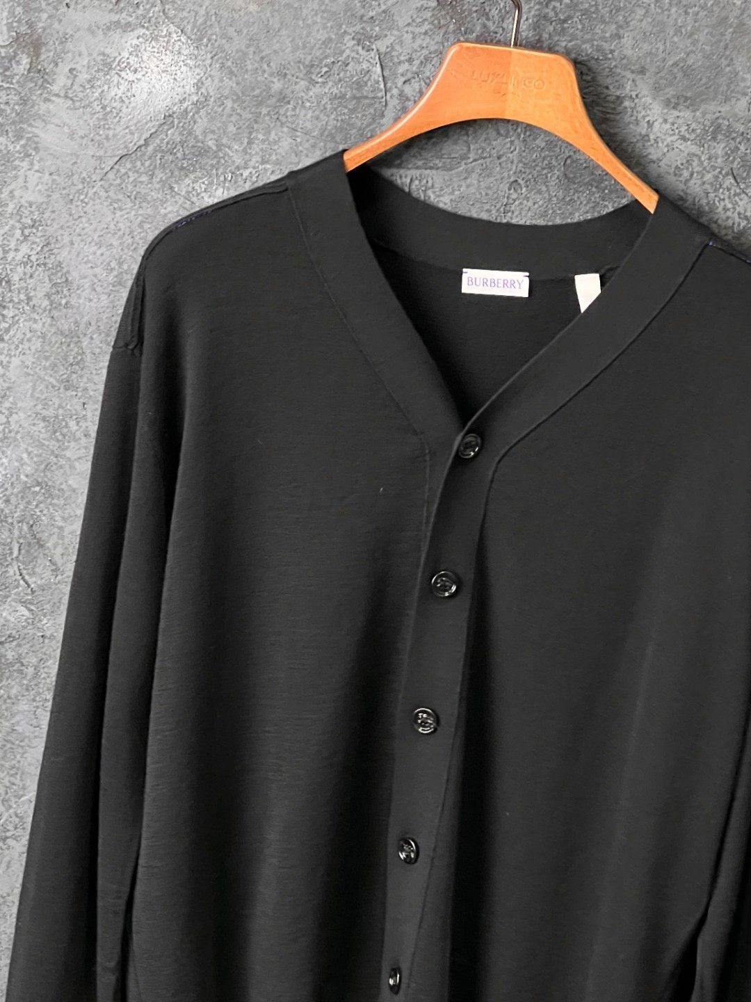 Burberry Burberry Knit Wool Black Sweater s Men Size US S / EU 44-46 / 1 - 4 Thumbnail
