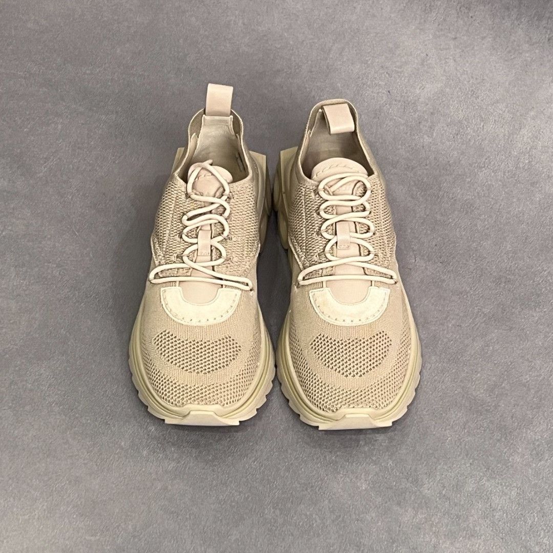 Salvatore Ferragamo Salvatore Ferragamo Leather Beige Lowtop Sneakers 7.5 Men Size US 7.5 / EU 40-41 - 7 Thumbnail