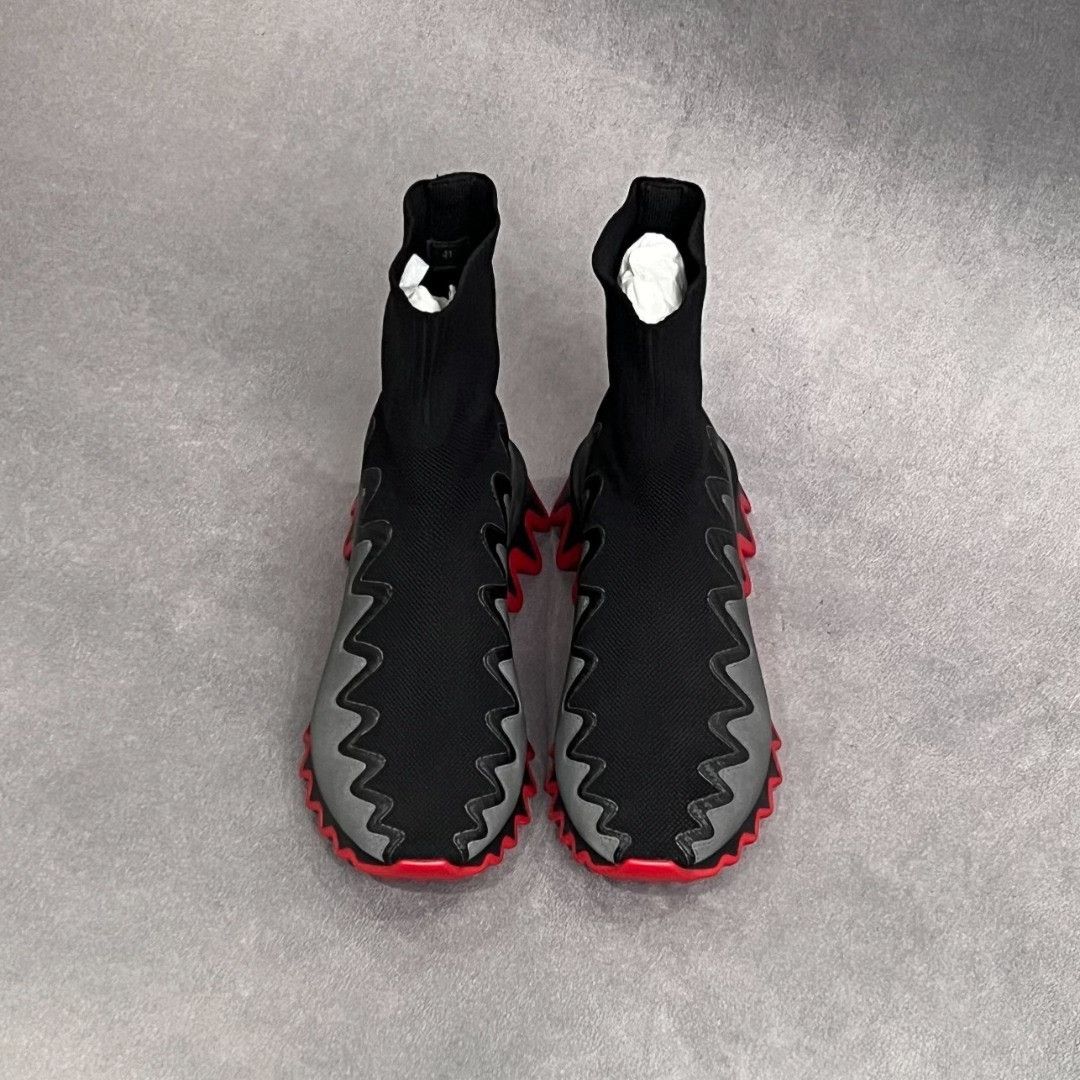 Christian Louboutin Christian Louboutin Multi Hitop Sneakers 6 Men Size US 8.5 / EU 41-42 - 7 Thumbnail