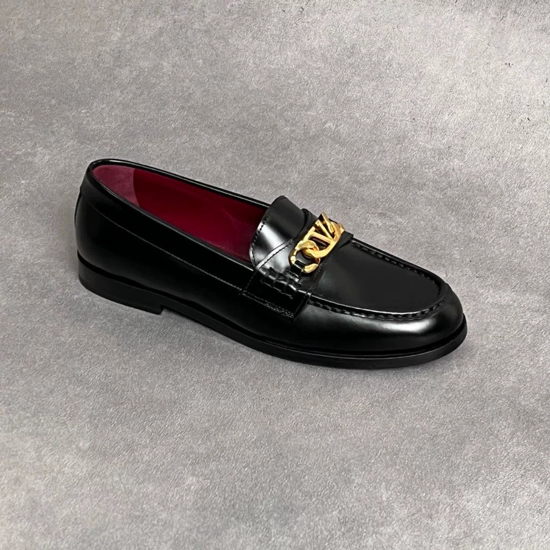 Valentino Valentino Leather Black Lowtop Sneakers 7 Men Size US 7 / EU 40 - 4 Thumbnail