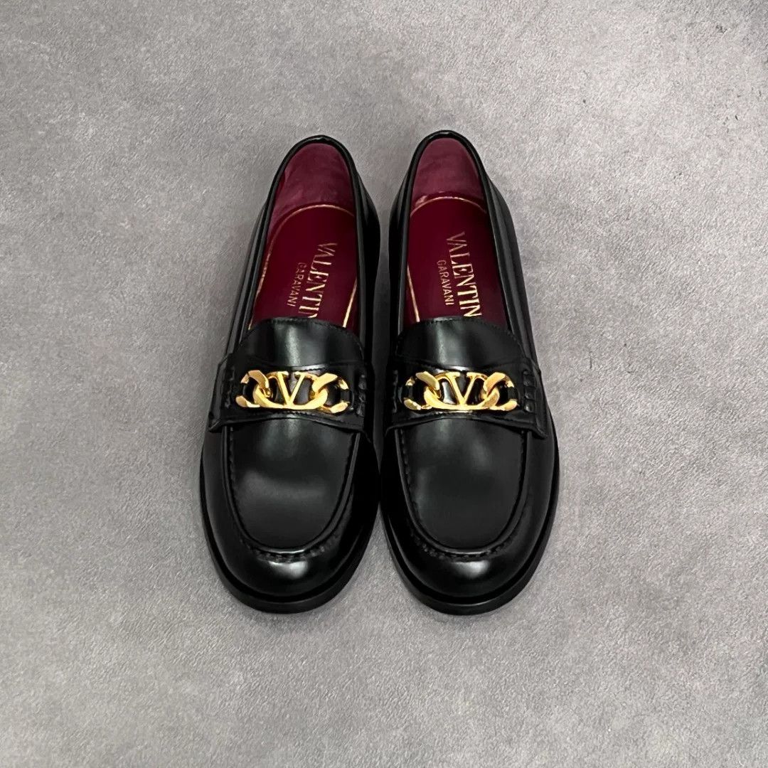 Valentino Valentino Leather Black Lowtop Sneakers 7 Men Size US 7 / EU 40 - 7 Thumbnail