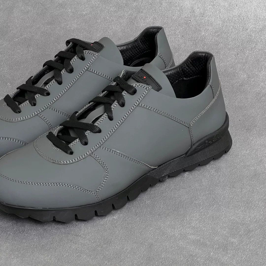 Kiton Kiton Casual Gray Lowtop Sneakers 7 Men Size US 7 / EU 40 - 2 Thumbnail