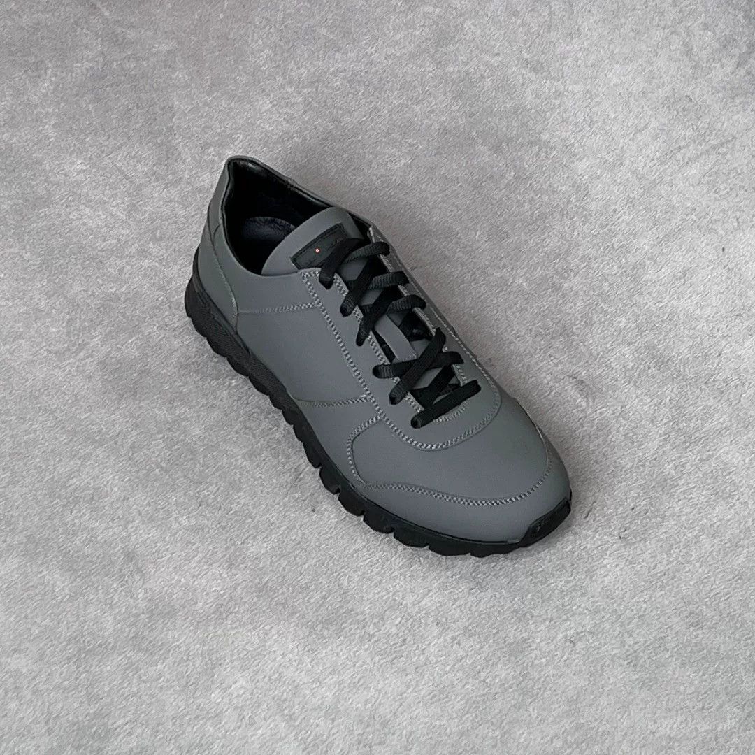 Kiton Kiton Casual Gray Lowtop Sneakers 7 Men Size US 7 / EU 40 - 5 Thumbnail