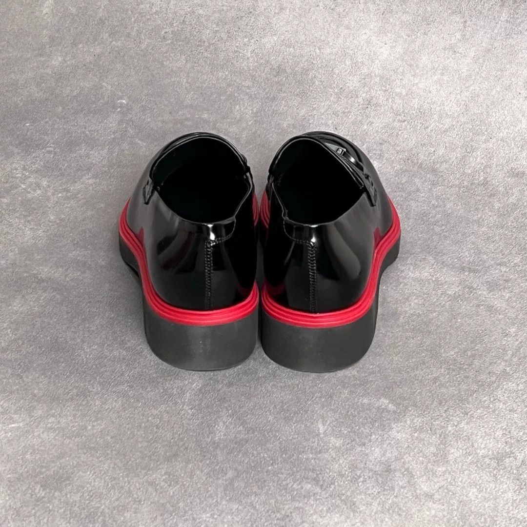 Salvatore Ferragamo Salvatore Ferragamo Leather Black Lowtop Sneakers 7.5 Men Size US 7.5 / EU 40-41 - 8 Thumbnail