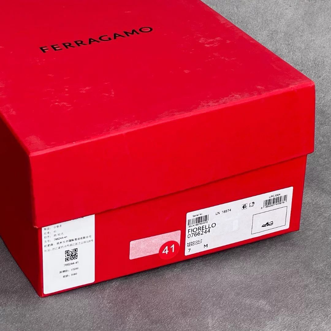 Salvatore Ferragamo Salvatore Ferragamo Leather Black Lowtop Sneakers 7.5 Men Size US 7.5 / EU 40-41 - 9 Thumbnail