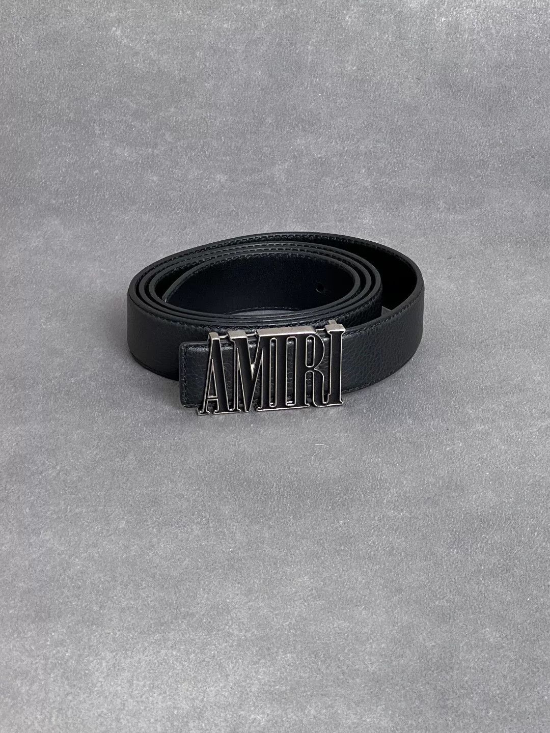 Amiri Amiri Leather Black Belt one size Men Size ONE SIZE - 2 Thumbnail
