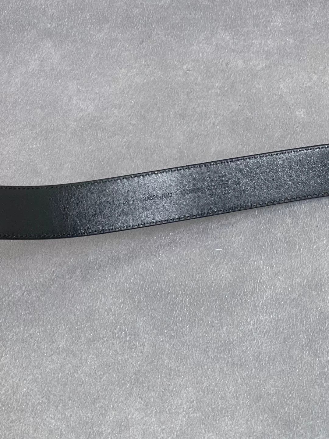 Amiri Amiri Leather Black Belt one size Men Size ONE SIZE - 5 Thumbnail