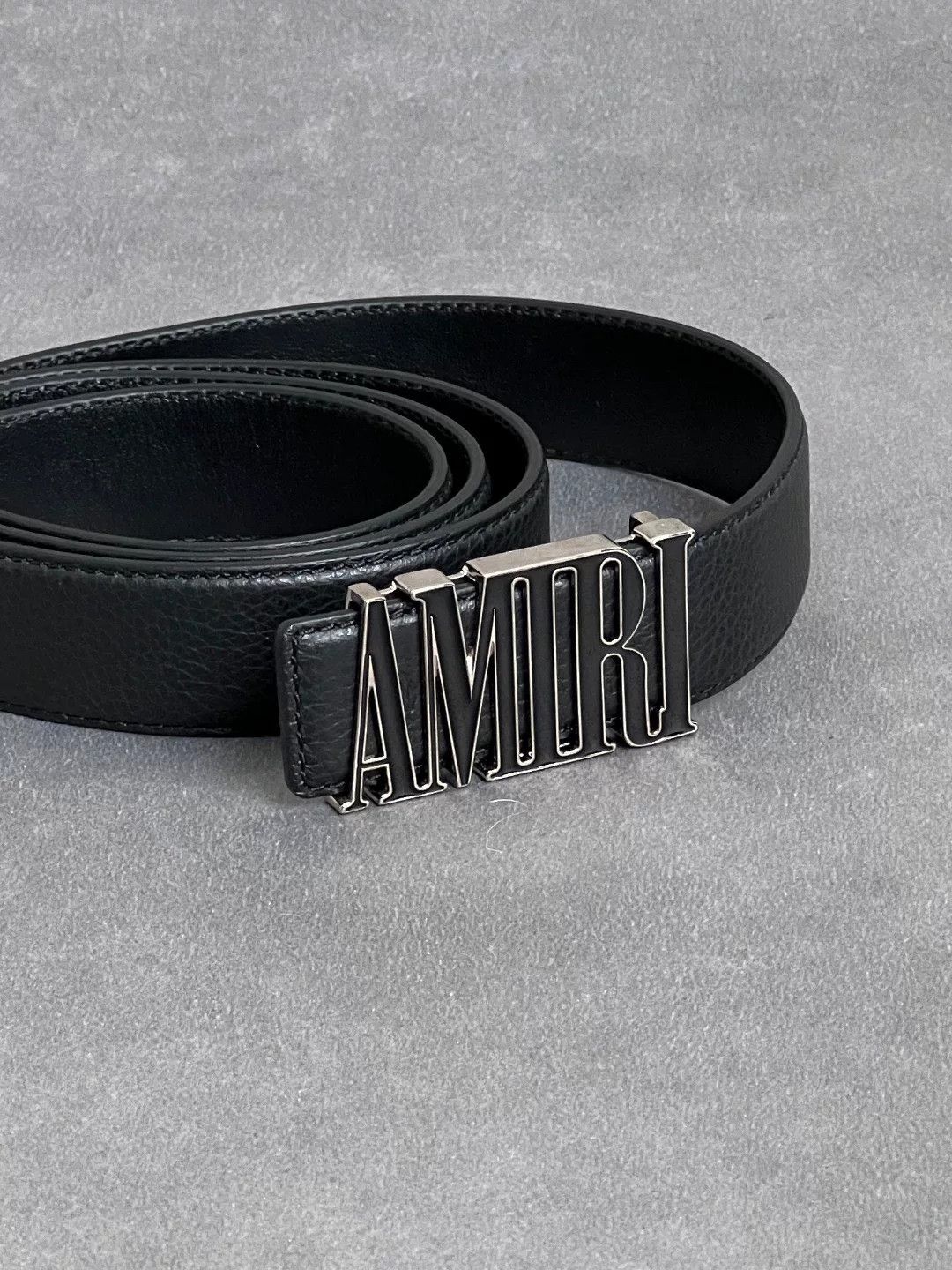 Amiri Amiri Leather Black Belt one size Men Size ONE SIZE - 3 Thumbnail