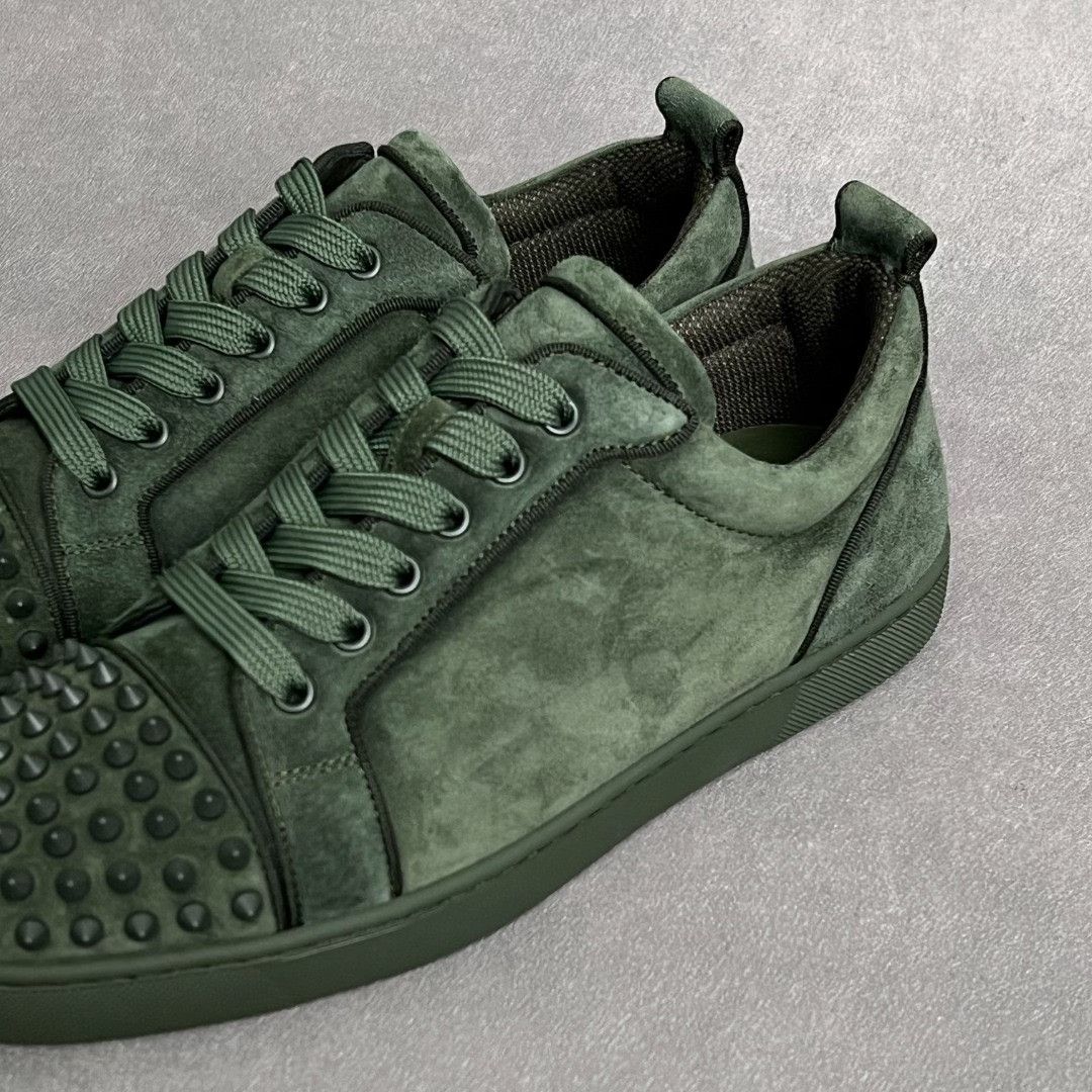 Christian Louboutin Christian Louboutin Green Lowtop Sneakers 7 Men Size US 7 / EU 40 - 3 Thumbnail