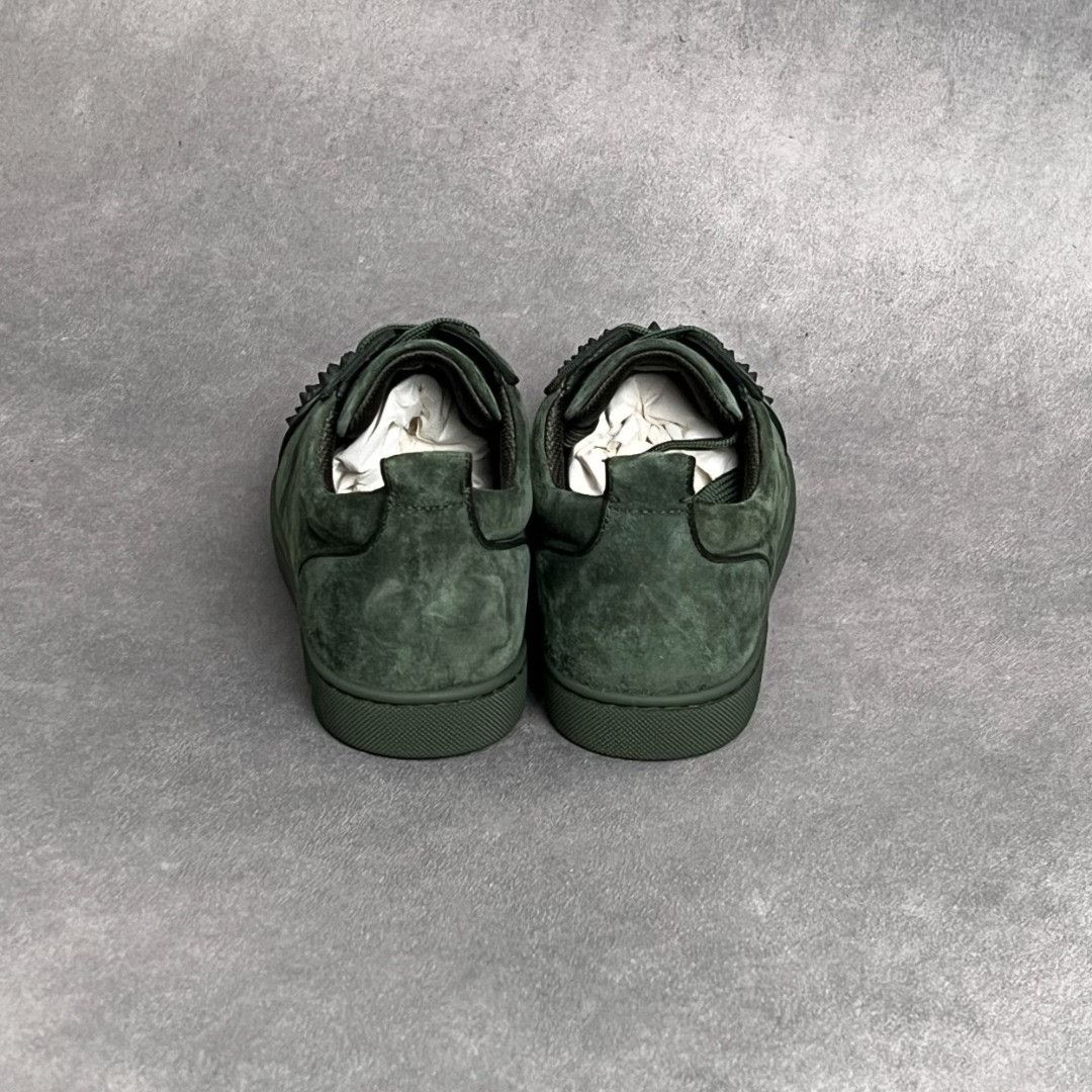 Christian Louboutin Christian Louboutin Green Lowtop Sneakers 7 Men Size US 7 / EU 40 - 8 Thumbnail