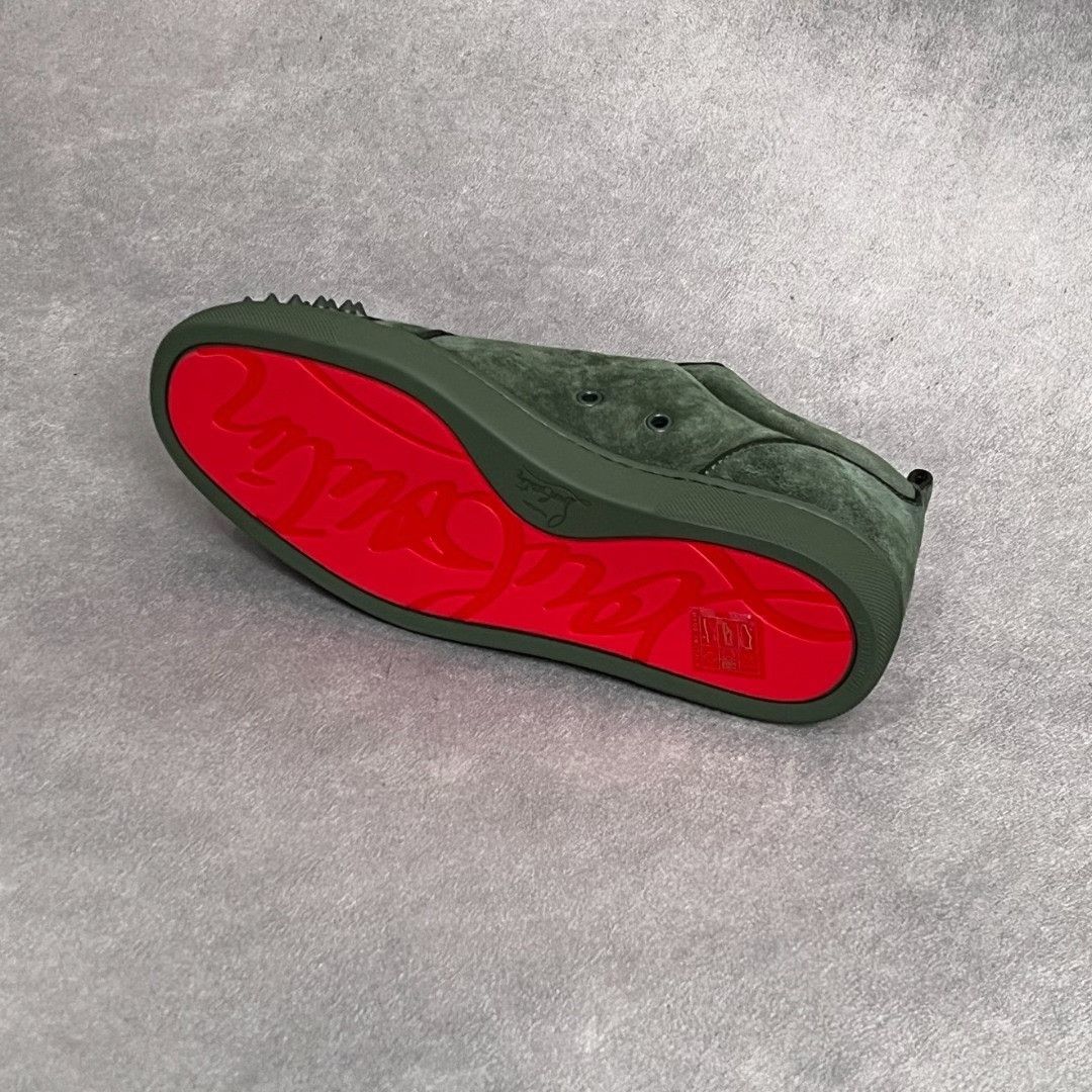 Christian Louboutin Christian Louboutin Green Lowtop Sneakers 7 Men Size US 7 / EU 40 - 6 Thumbnail