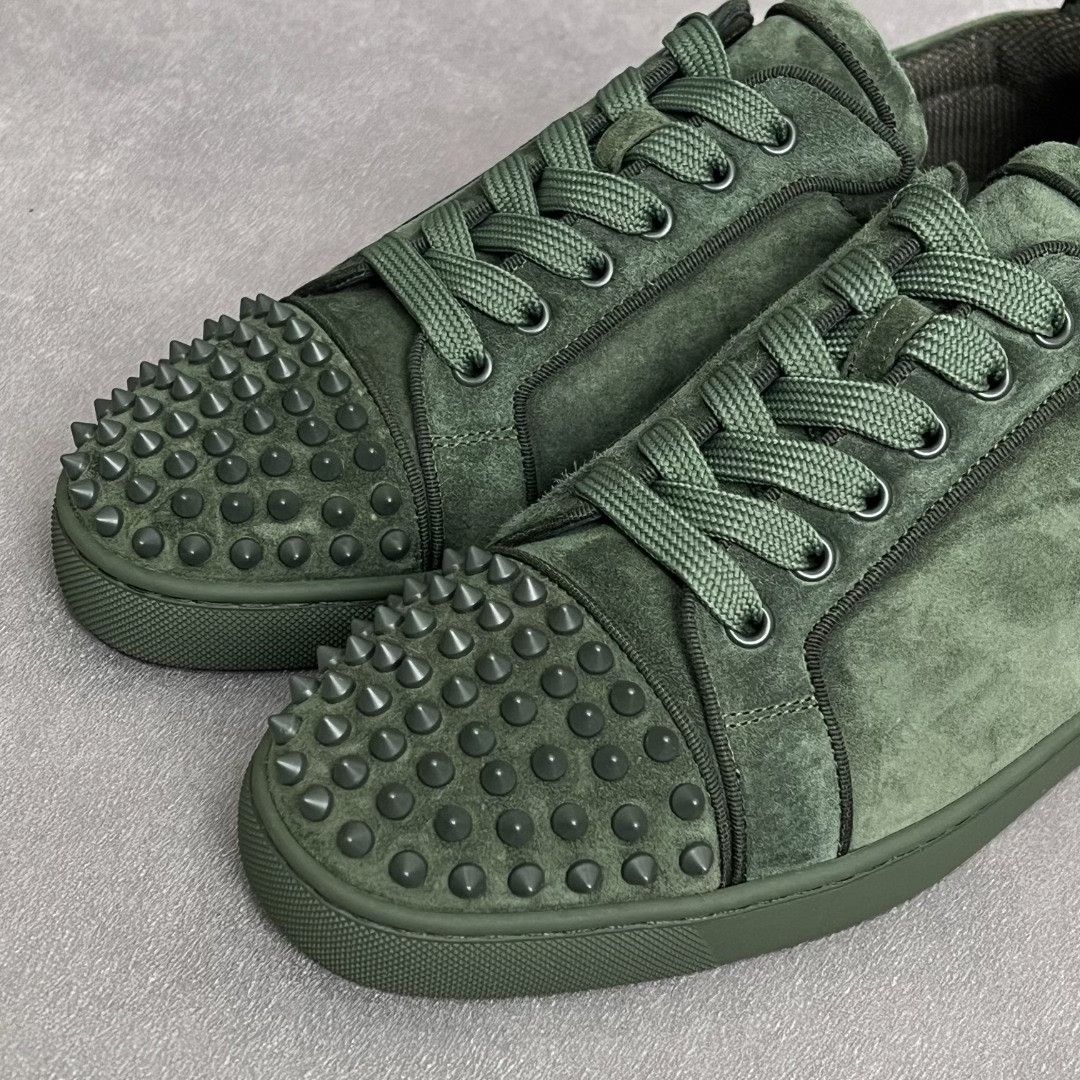 Christian Louboutin Christian Louboutin Green Lowtop Sneakers 7 Men Size US 7 / EU 40 - 2 Thumbnail
