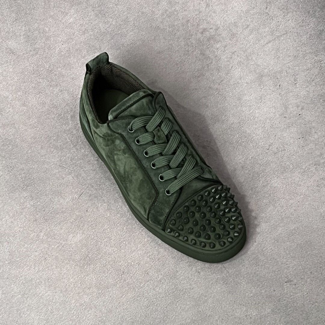 Christian Louboutin Christian Louboutin Green Lowtop Sneakers 7 Men Size US 7 / EU 40 - 5 Thumbnail