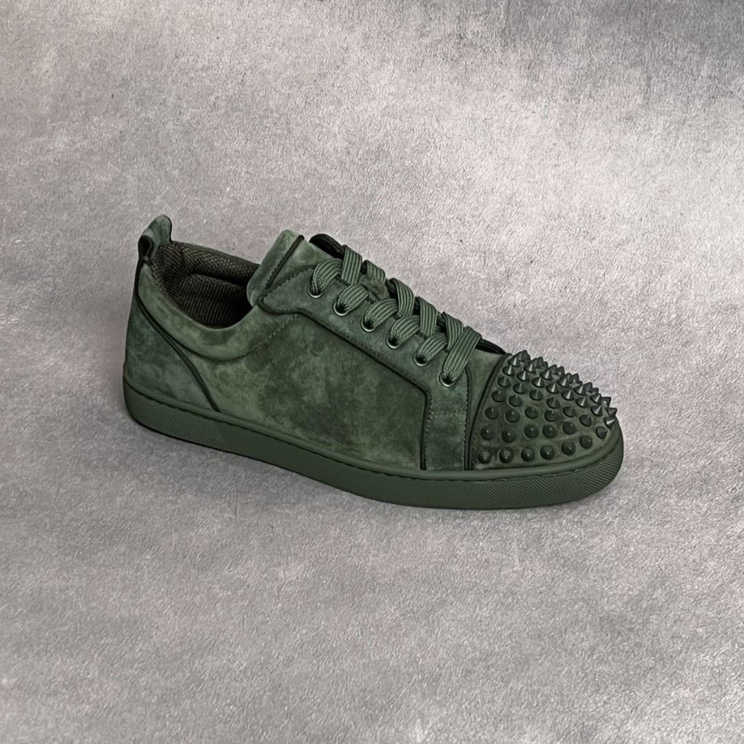 Christian Louboutin Christian Louboutin Green Lowtop Sneakers 7 Men Size US 7 / EU 40 - 4 Thumbnail