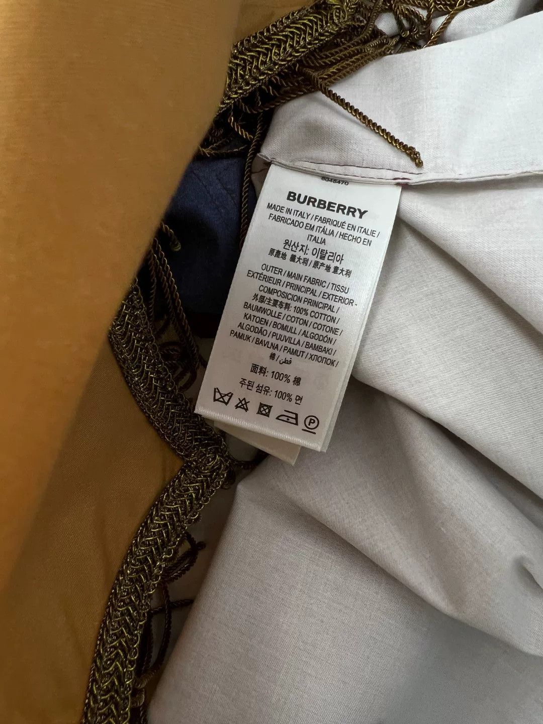Burberry Burberry Cotton Shirt s Men Size US S / EU 44-46 / 1 - 7 Thumbnail