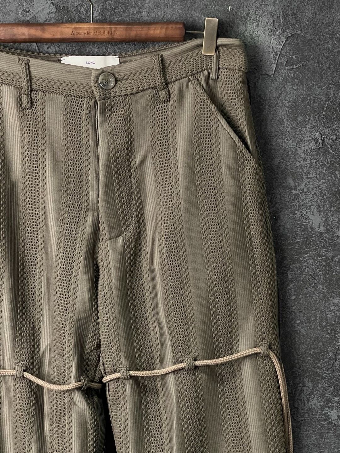 Song For The Mute Song for the Mute Casual Green Casual Pants 32 Men Size US 32 / EU 48 - 3 Thumbnail
