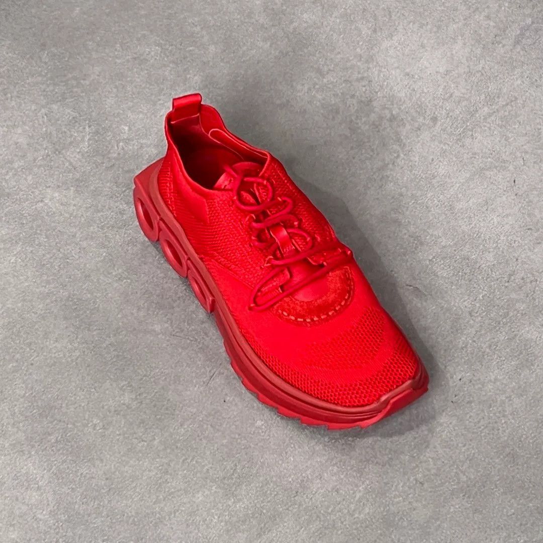 Salvatore Ferragamo Salvatore Ferragamo Breathable Red Lowtop Sneakers 9 Men Size US 9 / EU 42 - 7 Thumbnail