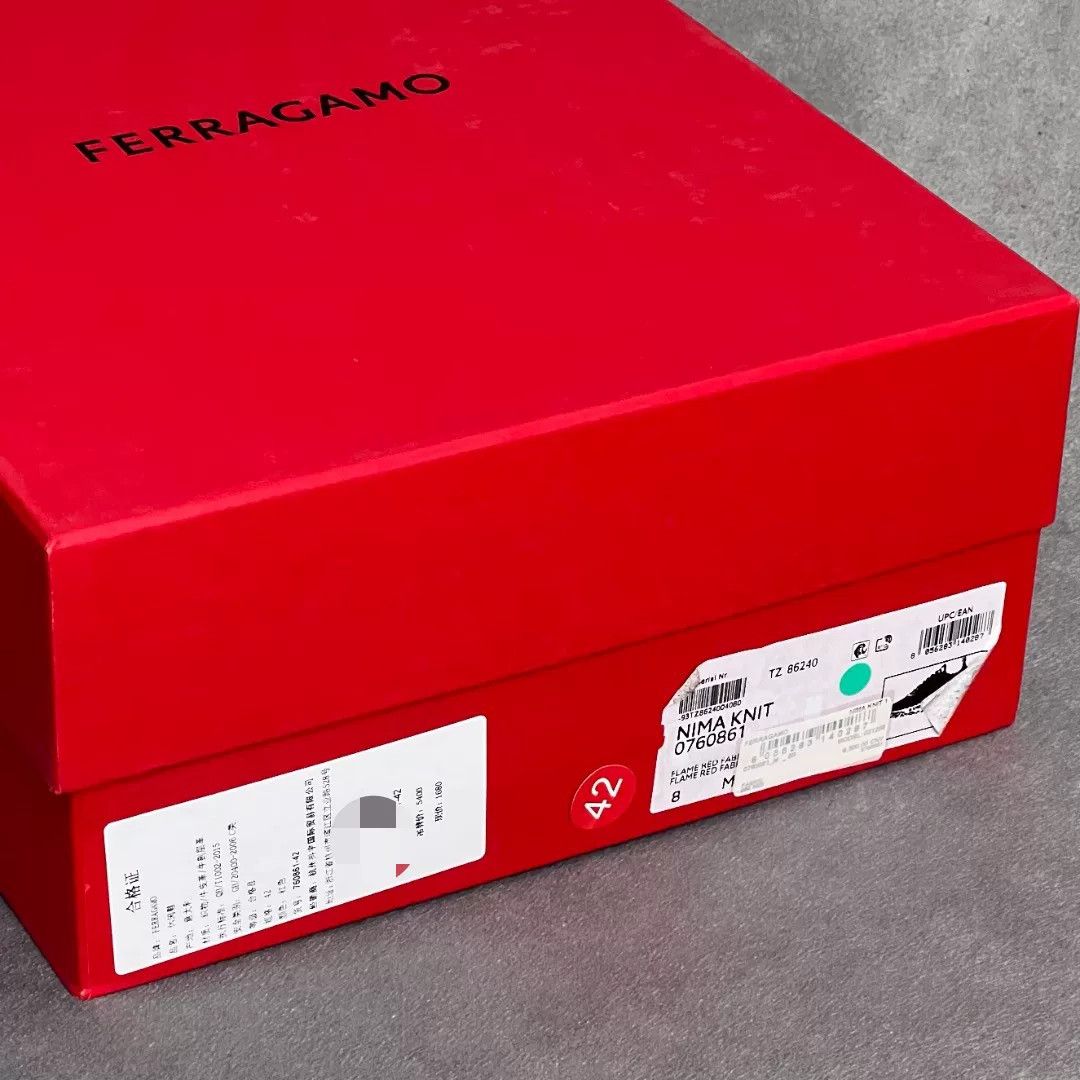 Salvatore Ferragamo Salvatore Ferragamo Breathable Red Lowtop Sneakers 9 Men Size US 9 / EU 42 - 9 Thumbnail